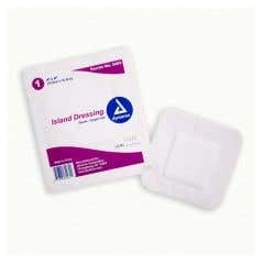 Gauze Island Dressing 4x4