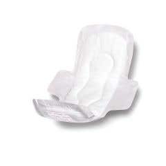 Medline Sanitary Pads with Adhesive and Wings- 11 L, 244/Pack | Quill