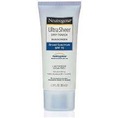 Neutrogena Ultra Sheer Dry-Touch Sunscreen SPF 70 - 3 oz.