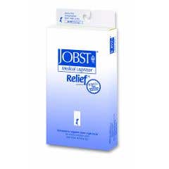 Relief Therapeutic Knee High Support Stockings, 30 - 40 mmHg - Medium - Open Toe