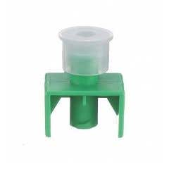 Fluid Dispensing Connector - Fluid Dispensing Connector Color Green - Case of 100 - Case of 100