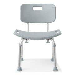 Medline Aluminum Bath Bench With Back - Each