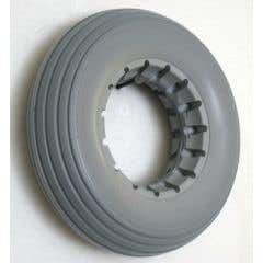 Urethane Rib Caster Tire 7" X 2" Fits Most 2-Piece Wheels - 1 pair