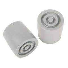 Walker Tips - 1" Diameter - Set of 2