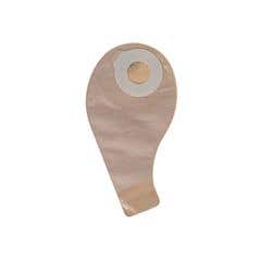 Esteem Synergy Drainable Ileostomy Bag with InvisiClose Outlet and Filter - Medium: Right-side Stoma - Transparent - Box of 10