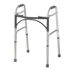 McKesson Junior Aluminum Folding Walker - Each
