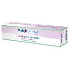 Skin Barrier No-Sting Wipe Sachets - Box of 75