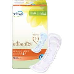 TENA Intimates Ultimate Adult Disposable Heavy-Absorbent Bladder Control Pad, 16 Inch Length - 16-inch length - Case of 40