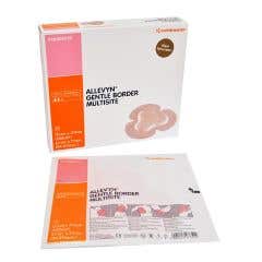 Allevyn Gentle Border Multisite Foam Dressing - 6 3/4 x 7 1/16