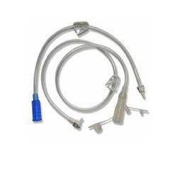Right Angle Feeding Set 24in Y Port - Each