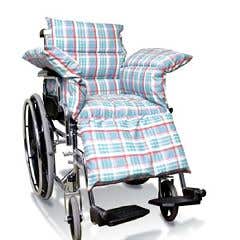 NYOrtho Wheelchair Comfort Seat Plaid