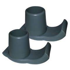 Walker Glide Ski - Gray - 1 pair