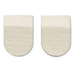 Heel Pads - 3 Pair - 3" W x 7/16" H - Pack of 6