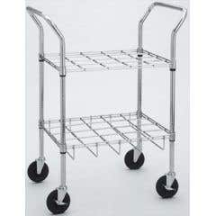 M9, C, D, E Cylinder Transport Cart - Holds 12 Cylinders