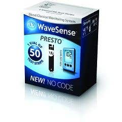 Presto Glucose Test Strips - Box of 50