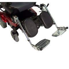 Power Wheelchair Elevating Legrest Bracket with Hemi Spacing - Power Wheelchair Elevating Legrest Bracket with Hemi Spacing