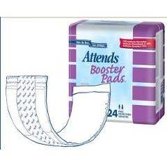 Attends Booster Pad - 3.75" x 11.5" - Pack of 24