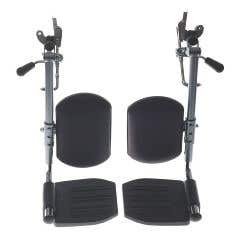Medline Wheelchair Elevating Legrest, Non Bariatric, K1 Basic Wheelchair Compatible (WCA806985E)