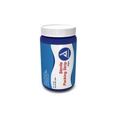 Dynarex 3402 1/2'' x 5 Yards Packing Strip Plain Sterile