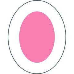 Polymem Shapes Dressing Foam - 6.5 x 8.2" Oval - Each