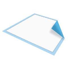 McKesson Lite Disposable Underpads - Fluff/Polymer - Light Absorbency - 23 x 36, Blue - Bag of 10