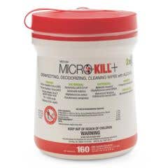 Micro-Kill+ Disinfectant Wipes - 10" X 10", 65 count - 1 Can