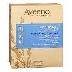 Aveeno Soothing Bath Soak For Eczema, Natural Colloidal Oatmeal Single Use Packets - 1.5 oz x 8 pack