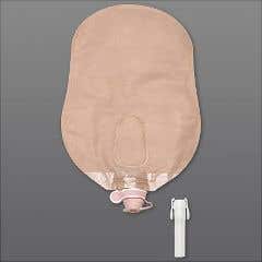 New Image Urosotmy Pouch with Improved Features - Transparent 2-1/4" Flange Size - Box of 10