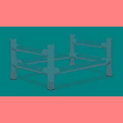 Leg extension set for reclining bath chair, 9