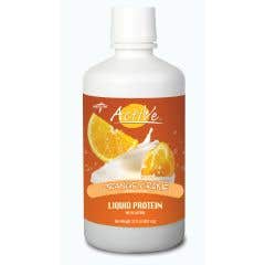 Medline Active Liquid Protein - 30 oz. Bottles - Orange Cream - Case of 4