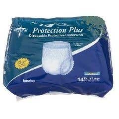 Extra Large Protection Plus Pull-up Bariatric Briefs - Extra Large - 48" to 58" - Bag of 14