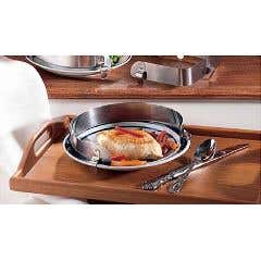Stainless-Steel Food Guard for 9-11 Plates - Each