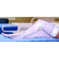 Medi-Pak Anti-embolism Thigh-high Stockings - White Medium, Regular - 1 pair