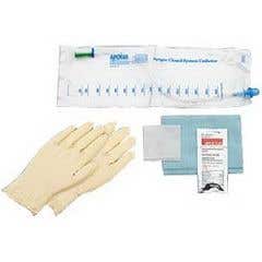 Apogee Plus Closed System Intermittent Catheters and Kits - 12 Fr, With Insertion Stripe