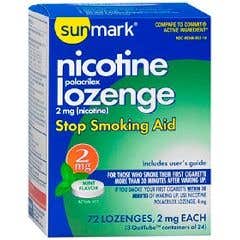 Sunmark Nicotene Lozenge - 4 Mg - Pack of 72