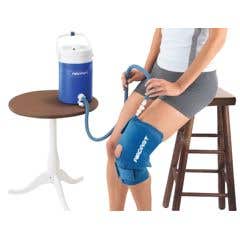 AirCast CryoCuff with Gravity Fed Cooler - Knee - Large