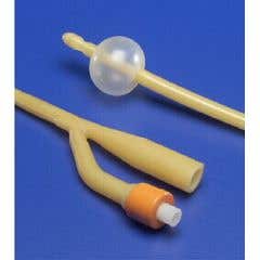 ULTRAMER Standard Tip Foley Catheters - Latex, Hydrophilic-Coated - 18 Fr. - 5cc, 2-Way