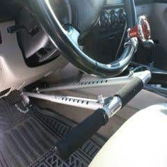 Freedom Staff - Handicap Driving Portable Hand Controls for Car Steering, Brake & Gas - Each