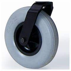Jazzy 1100 Rear Caster Wheel 200 x 50 - Red