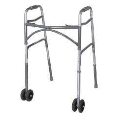 McKesson Aluminum/Steel Bariatric Folding Walker
