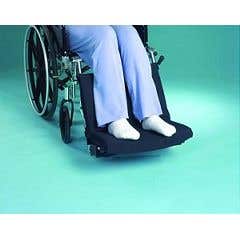 WC2218MO Foot Friend Chair Footrest Cushion with Black Polycotton Fabric