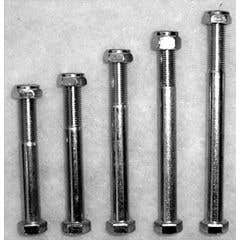 Wheelchair Fine Thread Axles - 7/16" - 7/16" x 4"