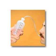 Feeding Bottle With Flexible Tube