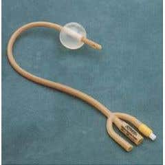 DOVER Silicone Elastomer-Coated Latex Foley Catheters, 3-Way - 30cc - 24 Fr.