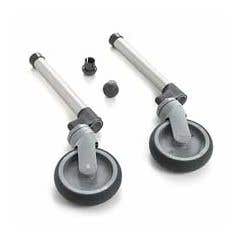 Swivel Wheels with Glide Tips - 5" Wheels - Pack of 2