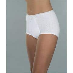 Wearever Womens Super Incontinence Panties White