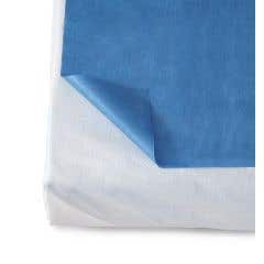 Disposable Flat Bed Sheets - White , 58 X 96" - Case of 25