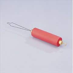 Button Hooks with Zipper Pull.Built-up Plastic Handle - Each