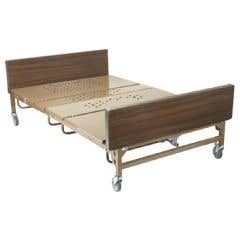 Full Electric Bariatric Bed - 54" - 1000 lb - Half Rails