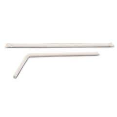 Flexible Drinking Straws - 10" , Wrapped , Fle X - Case of 1600